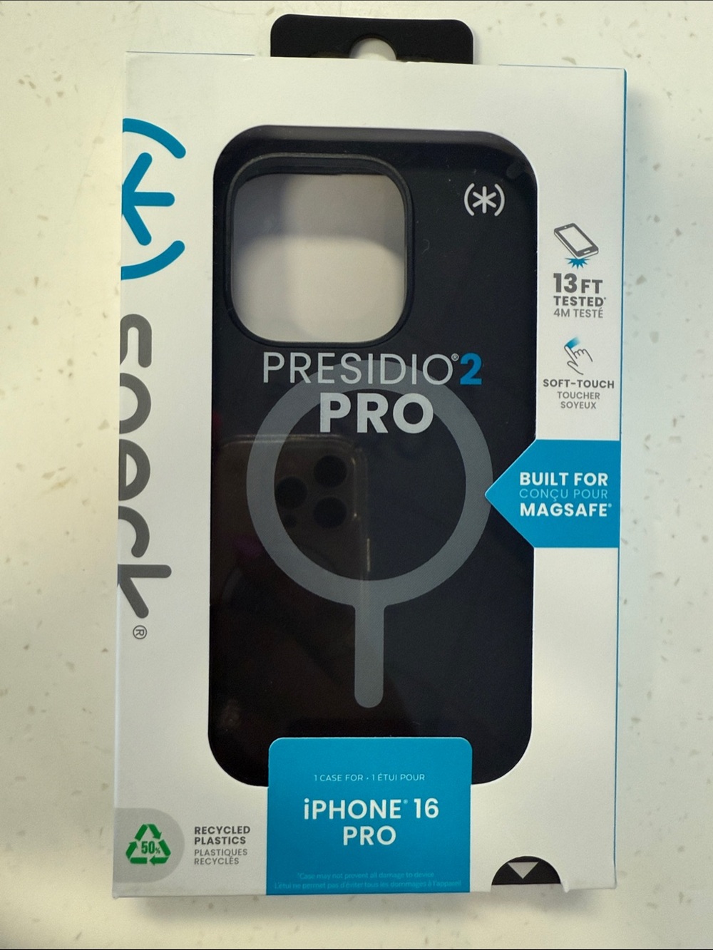 Speck Presidio2 Pro iPhone 16 Pro Case - Black